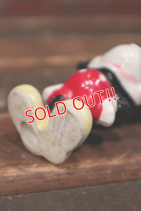 画像6: ct-220501-39 Mickey Mouse / 1980's Ceramic Figure 