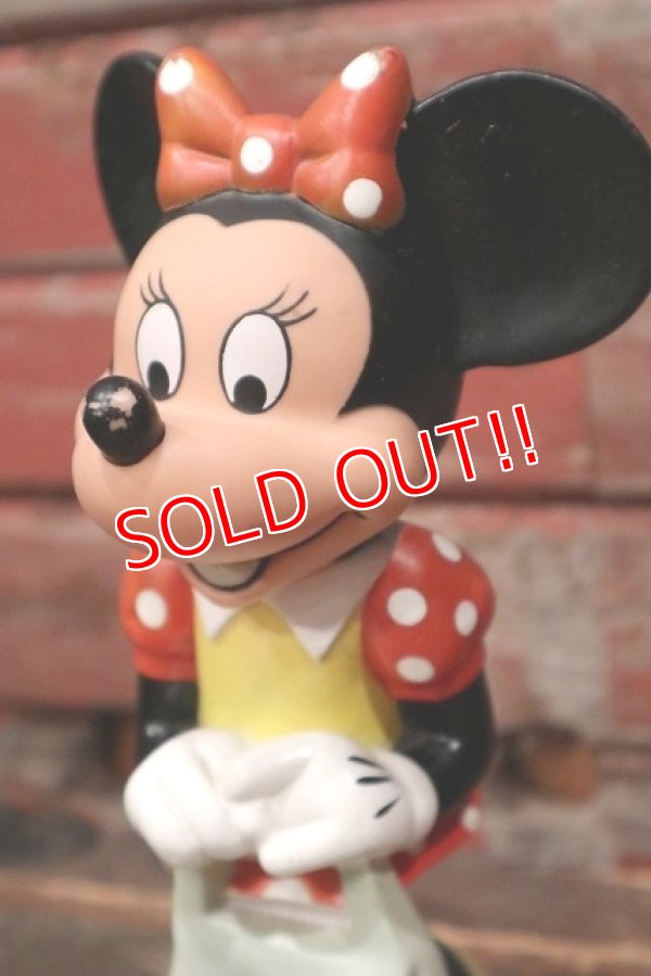 画像2: ct-220501-27 Minnie Mouse / 1980's Soft Vinyl Doll