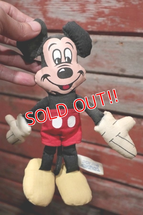 画像2: ct-220401-50 Mickey Mouse & Minnie Mouse / 1970's Rag Doll Set
