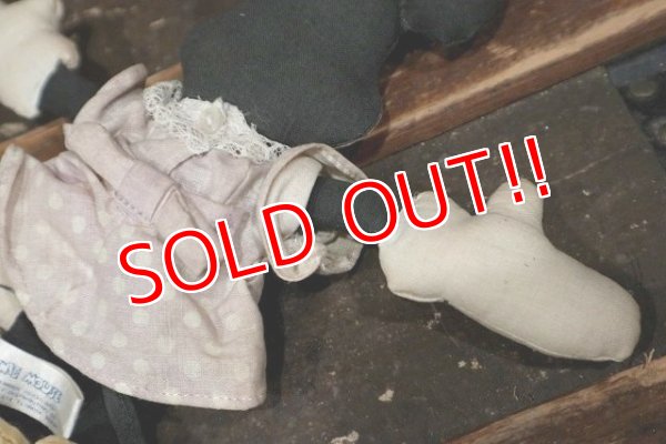 画像11: ct-220401-50 Mickey Mouse & Minnie Mouse / 1970's Rag Doll Set