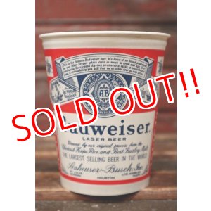 画像: dp-220401-44 Budweiser / 1970's-1980's Paper Cup