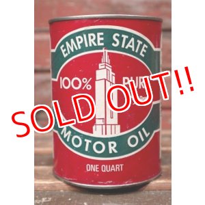 画像: dp-220301-76 EMPIRE STATE / 1950's MOTOR OIL One U.S. Quart Can