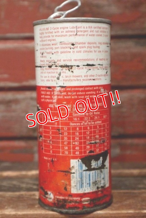 画像4: dp-220401-218 VALVOLINE / 2-Cycle Engine Lubricant 16 FL.OZ Can