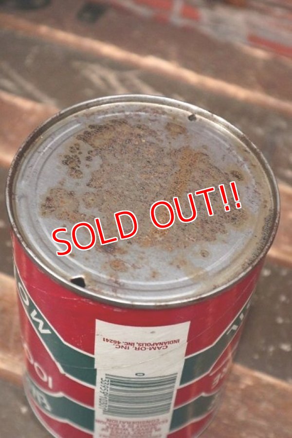 画像6: dp-220301-76 EMPIRE STATE / 1950's MOTOR OIL One U.S. Quart Can