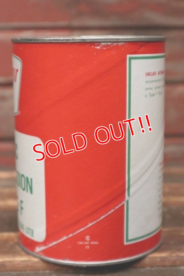 画像4: dp-220301-72 Sinclair / AUTOMATIC TRANSMISSION FLUID One U.S. Quart Can