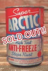 画像: dp-220301-64 Super ARCTIC / 1950's ANTI-FREEZE Stops Rust One U.S. Quart Can
