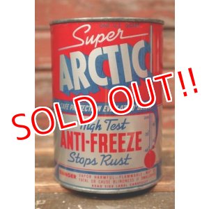 画像: dp-220301-64 Super ARCTIC / 1950's ANTI-FREEZE Stops Rust One U.S. Quart Can