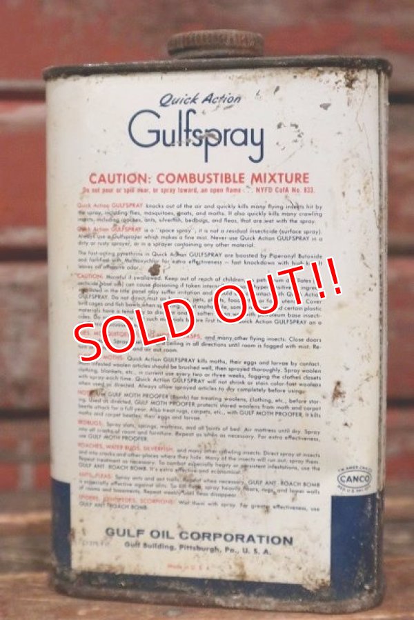 画像3: dp-220401-119 Gulf / 1960's Gulf Spray Can
