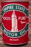 画像2: dp-220301-76 EMPIRE STATE / 1950's MOTOR OIL One U.S. Quart Can
