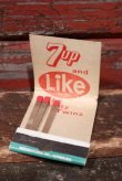 画像4: dp-220501-08 7up / 1950's Match Book