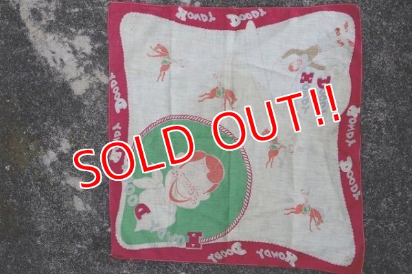 画像9: ct-220401-81 Howdy Doody / 1950's Handkerchief Bandana