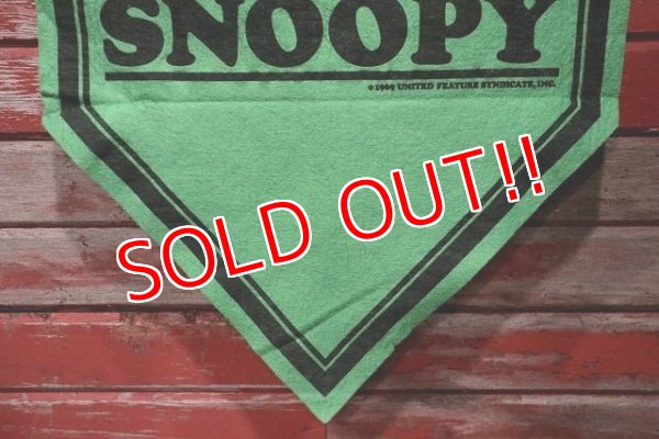 画像5: ct-220501-07 PEANUTS / 1960's Snoopy Banner "The Moon Is Made of American Cheese!"