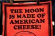 画像2: ct-220501-08 PEANUTS / 1960's Snoopy Banner "The Moon Is Made of American Cheese!"