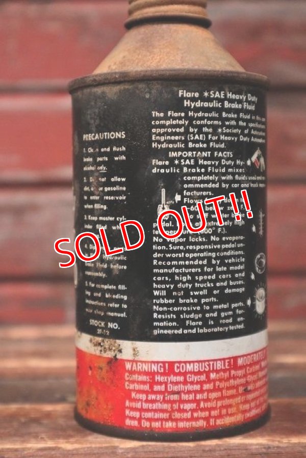 画像3: dp-220401-186 Flare / Heavy Duty HYDRAULIC BRAKE FLUID 12 FL.OZ. Can