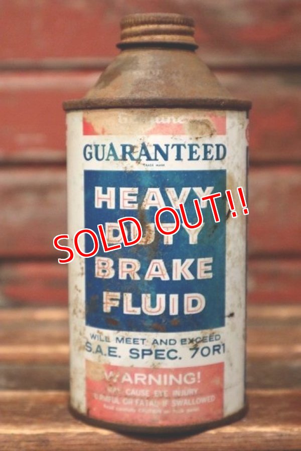 画像1: dp-220401-189 GUARANTEED / HEAVY DUTY BRAKE FLUID 12 FL.OZ. Can
