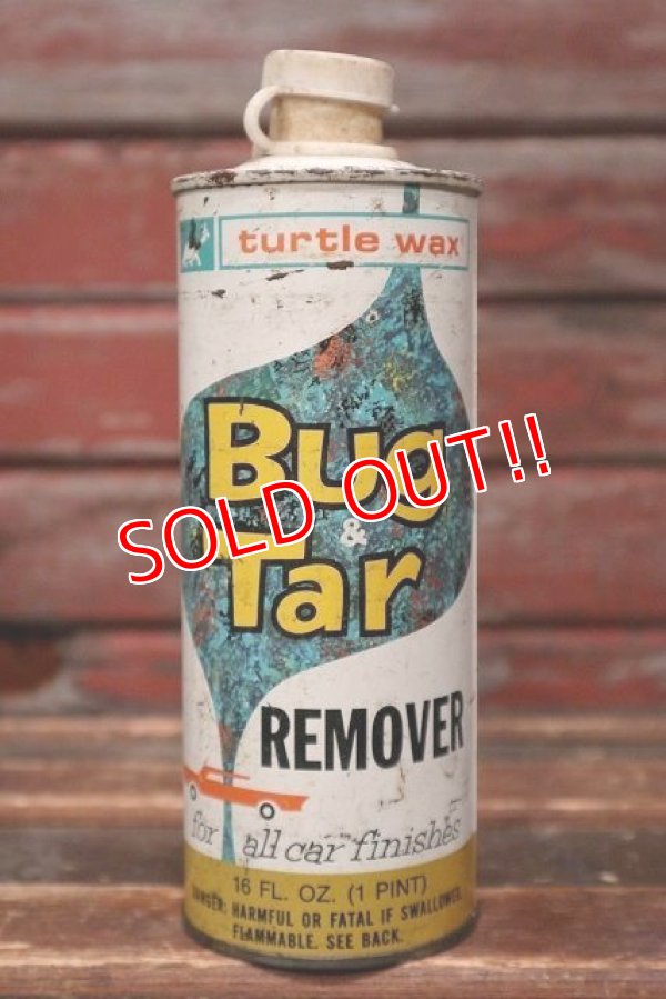 画像1: dp-220401-203 Turtle Wax / Bug & Tar REMOVER 16 FL.OZ. Can