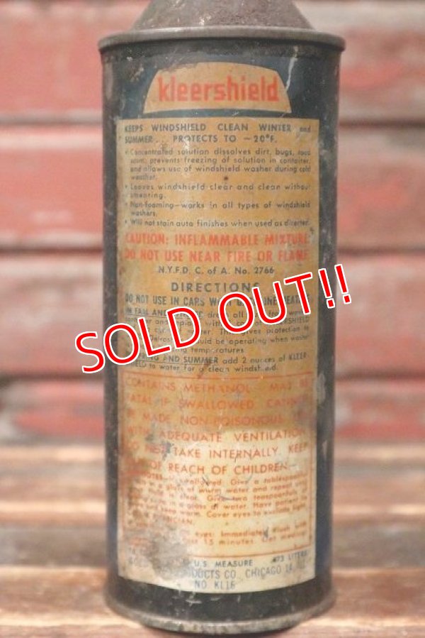 画像3: dp-220401-243 kleershield / WINDSHIELD WASHER 16 FL.OZ. Can