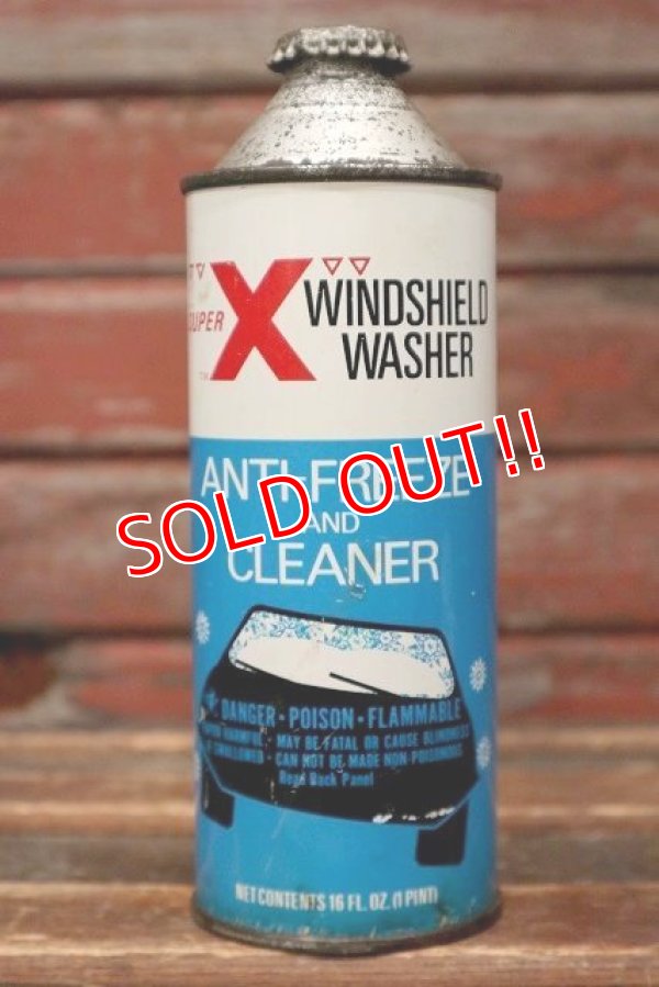 画像1: dp-220401-202 SUPER X / WINDSHIELD WASHER 16 FL.OZ. Can