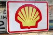 画像1: dp-220401-81 SHELL / Gas Station Road Sign