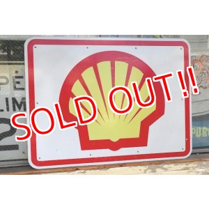 画像: dp-220401-81 SHELL / Gas Station Road Sign
