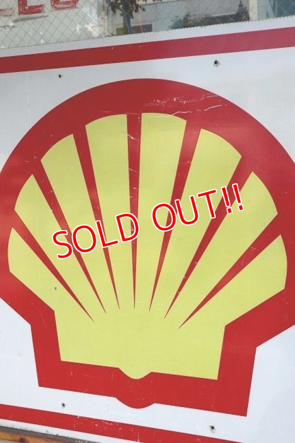 画像2: dp-220401-81 SHELL / Gas Station Road Sign