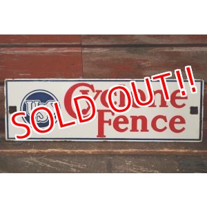 画像: dp-220401-24 USS Cyclone Fence / Vintage Sign