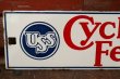 画像2: dp-220401-24 USS Cyclone Fence / Vintage Sign