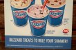 画像3: dp-220401-28 Dairy Queen / Store Menu Card Sign 2018 "SUMMER BLIZZARD"