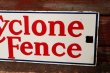 画像3: dp-220401-24 USS Cyclone Fence / Vintage Sign