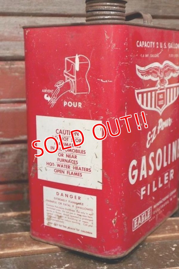 画像4: dp-220501-96 E-Z Pour EAGLE / 2 U.S. GALLONS Gasoline Can
