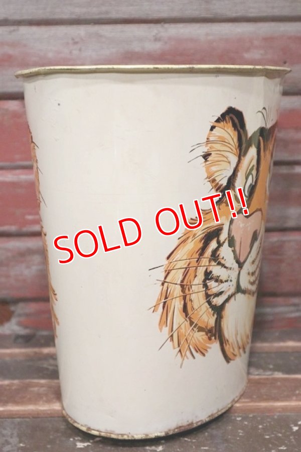画像6: ct-220501-56 Esso Tiger / CHEINCO 1960's Tin Trash Can