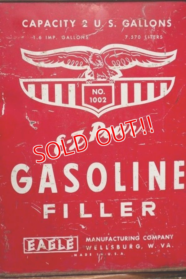 画像2: dp-220501-96 E-Z Pour EAGLE / 2 U.S. GALLONS Gasoline Can