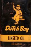 画像2: dp-220501-33 Dutch Boy / 1960's LINSEED OIL Can