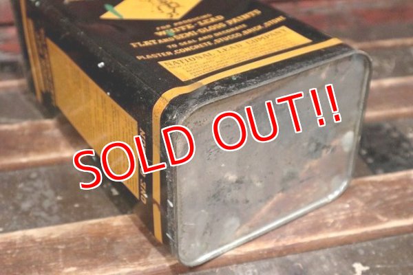 画像8: dp-220501-34 DUTCH BOY / 1940's LEAD MIXING OIL ONE GALLON Can