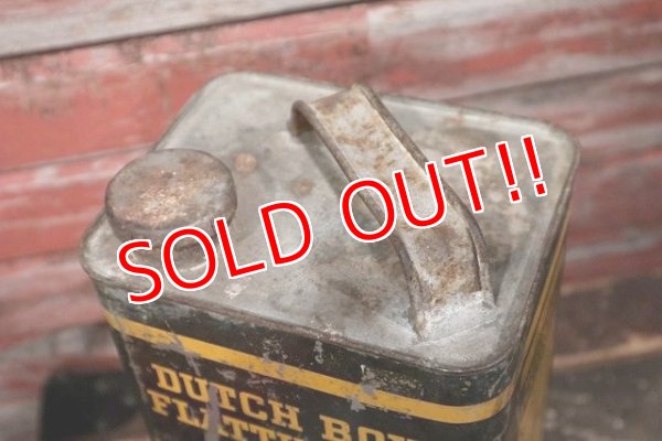 画像6: dp-220501-16 DUTCH BOY / 1940's FLATTING OIL ONE GALLON Can