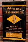 画像3: dp-220501-34 DUTCH BOY / 1940's LEAD MIXING OIL ONE GALLON Can