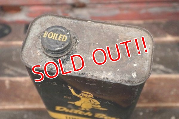 画像6: dp-220501-33 Dutch Boy / 1960's LINSEED OIL Can