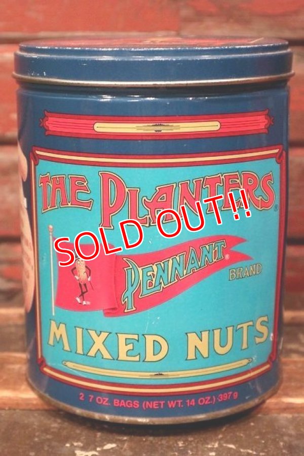 画像1: ct-220501-59 PLANTERS / MR.PEANUT MIXED NUTS 1989 Limited Edition Can