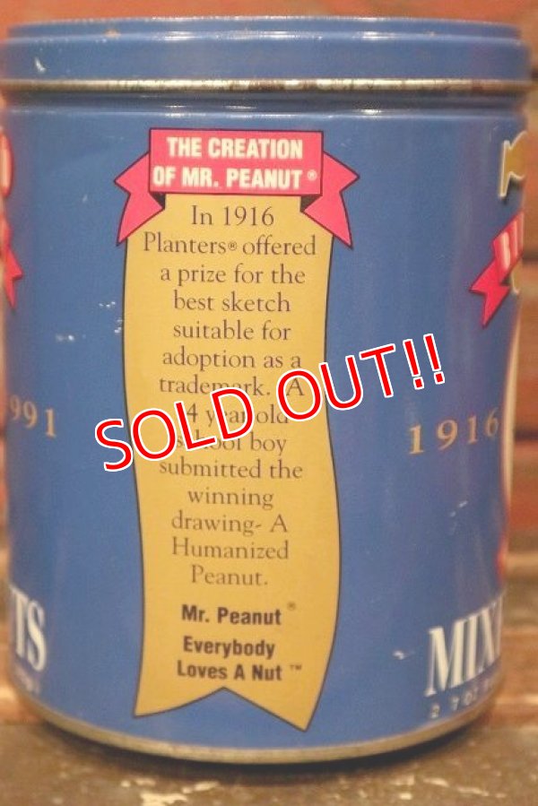 画像5: ct-220501-60 PLANTERS / MR.PEANUT MIXED NUTS 1991 75th BIRTHDAY Can