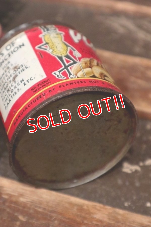 画像8: ct-220501-62 PLANTERS / MR.PEANUT 1930's-1940's MIXED NUTS Can