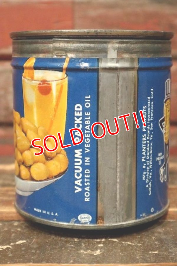 画像5: ct-220501-61 PLANTERS / MR.PEANUT 1950's-1960's Can