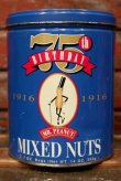 画像1: ct-220501-60 PLANTERS / MR.PEANUT MIXED NUTS 1991 75th BIRTHDAY Can