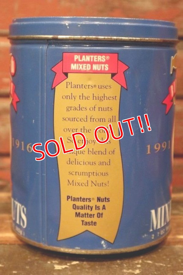 画像4: ct-220501-60 PLANTERS / MR.PEANUT MIXED NUTS 1991 75th BIRTHDAY Can