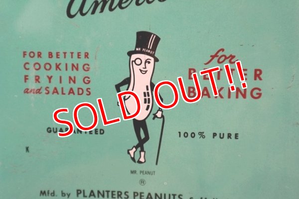 画像8: ct-220501-50 PLANTERS / MR.PEANUT 1960's NOVALA PEANUT OIL 5 GALLONS Can
