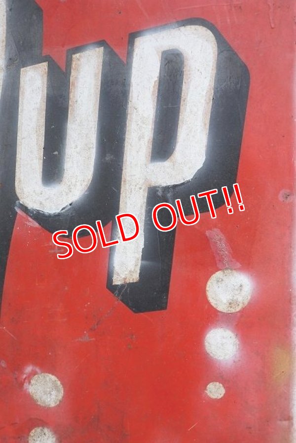 画像3: dp-220501-18 7up / 1950's Metal Sign