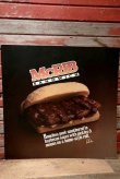 画像1: dp-220501-67 McDonald's / 1989 Translite "McRIB SANDWICH"