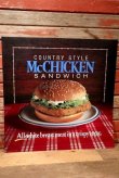 画像1: dp-220501-66 McDonald's / 1988 Translite "McCHICKEN SANDWICH"