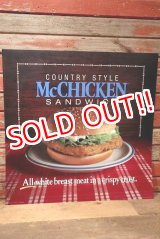 画像: dp-220501-66 McDonald's / 1988 Translite "McCHICKEN SANDWICH"