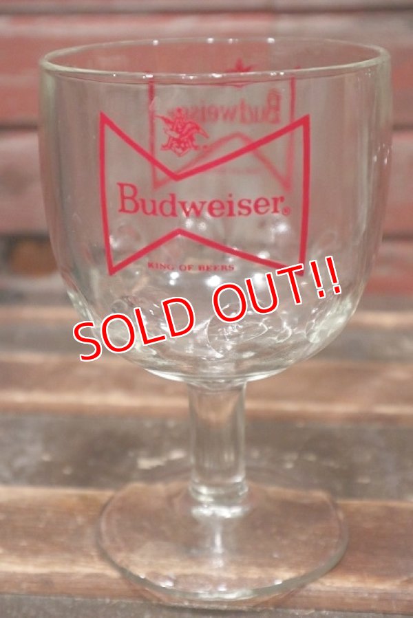 画像3: gs-220501-04 Budweiser / 1980's〜 Goblet Glass