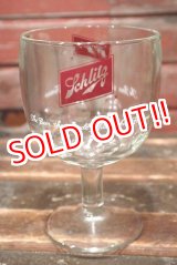 画像: gs-220501-05 Schlitz / 1980's〜 Goblet Glass